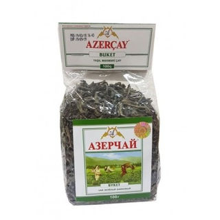 Чай зеленый Азерчай Букет крупнолистовой 100г